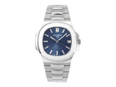 Nautilus Stainless Steel '40th Anniversary' with Blue Dial (40mm)