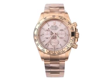 Cosmograph Daytona Rose Gold with Diamond Pink Dial